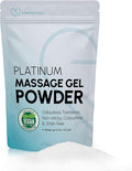 Japanese Nuru Massage Gel Powder 50g - Platinum Edition | Resealable Sachet | Made in Japan | Slippery, Odorless, Tasteless, and Stain-Free | Paraben & Glycerin Free | Makes Up to 1.32 Gallons of Gel