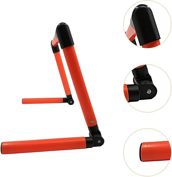 Adjustable Height Hurdle Foldable Hurdle Speed Agility Training Equipment for Fitness Basketball Soccer,Adults Kids
