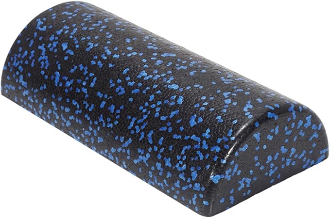 Half Foam Roller for Yoga & Exercise, 30cm (12 inch) EPP Balance Trainer for Stretching, Pilates, Core & Recovery