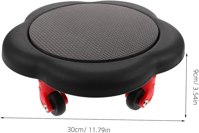 Dual-sided Ab Wheel Roller Core Sliders Flower Discs Abdominal Exercise Equipment for Home Workout