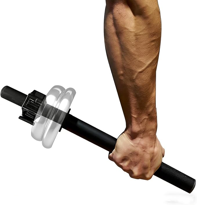 Fitarc Wrist Bar,Forearm Strengthener,Wrist Curl Bar,Grip Strength Trainer, Wrist Bar,Wrist Rotation Exerciser,Wrist Forearm Strengthener