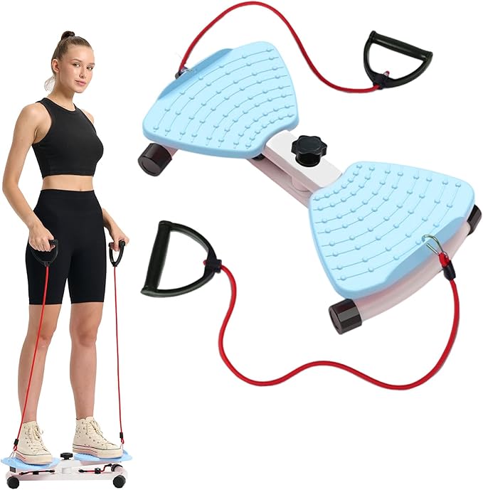 HOTWAVE Waist Twister Board – Non-Slip Fitness Balance Board for Core Strength, Waist Trimming & Weight Loss – Home Exercise Equipment for Men & Women – 360° Rotation, Anti-Skid Surface, Supports Up to 300 lbs
