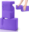 Yes4All Yoga Blocks 2 Pack Wrist Support, Comfort, and Grip Strength, Support for Balance Fitness and Exercise, EVA Foam Blocks Pilates Yoga Brick Yoga Accessories