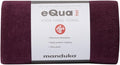 Manduka eQua Hot Hand Towel - 16" Double-Knit Microfiber Rapid Sweat Absorption Multipurpose Workout Towel 16 x 26.5 Inches