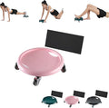 Ab Roller Wheel,Ab Exercise Equipment with Knee Pads,Women's Multifunctional Abdominal Wheel Board,360° Rotating for Core Exercise,Abdominal Strength Training for Full Body Fat Burning Home Gym (A)