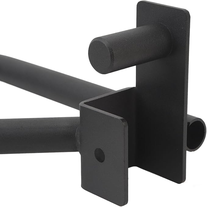 Fitness Dip Bar Attachments for Power Cage Squat Rack Multi Grip Handles Strength Training Equipment for Home Gym Commercial Gym Iron Material 3230g