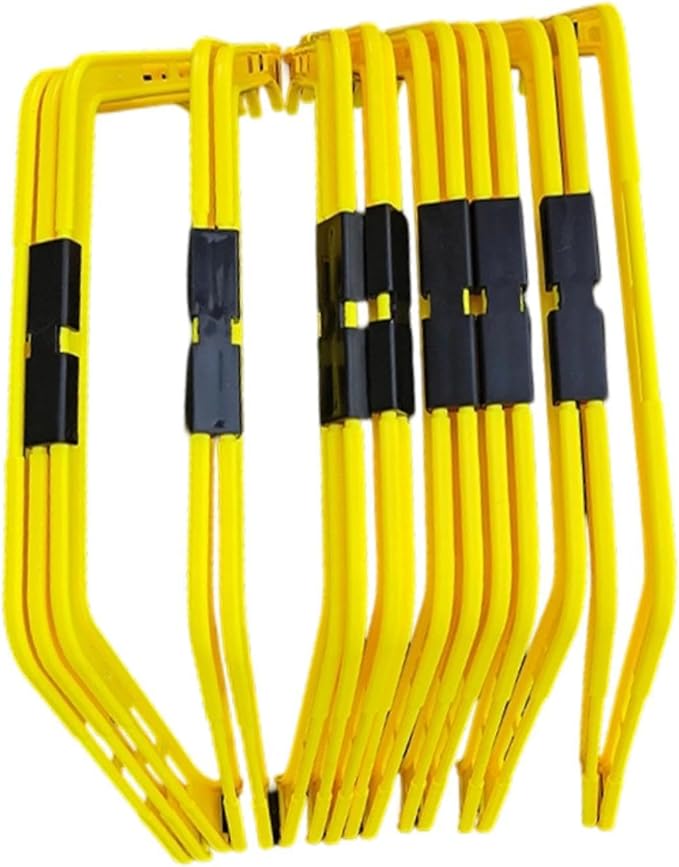 Yiju Soccer Agility Ladder Exercise Speed Training Hurdles Instant Set up Jumping Obstacles Fitness Equipment for Sports Track