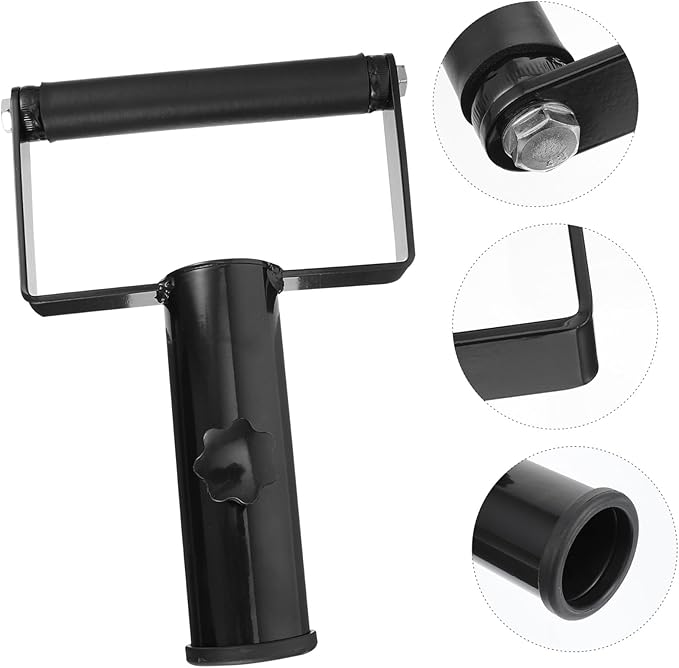 Totority 1pc Bar Row Attachment Non- Barbell Handle for Strength Training Heavy Duty Fitness Grip for Home Gym Core Workout Equipment Comfortable and Design