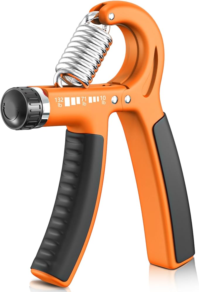 FitBeast Grip Strengthener Forearm Strengthener, Adjustable Hand Grip Strengthener for Strength Training & Rehabilitation, 10-132 lbs Resistance, Ideal for Athletes and Physical Therapy (1 Piece)