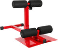 INNOLIFE Sissy Squat Machine Adjustable Height, Protective Foam Thick Steel Fitness Home Gym