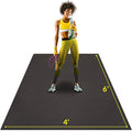 ActiveGear Large Exercise Mat for Home Workout | Workout Gym Flooring for Home Gym | Rubber Workout Mat - 6 x 4 ft