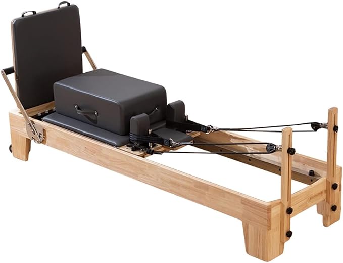 Pilates Core Bed, Yoga Private Training Core Training Sliding Bed, Gym Commercial Oak Aerobic Fitness Equipment