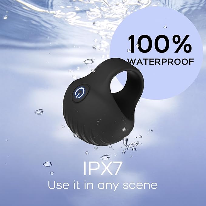 Portable Finger Massage Ball, Multifunctional Waterproof Rechargeable Mini Massage Tool (Black)