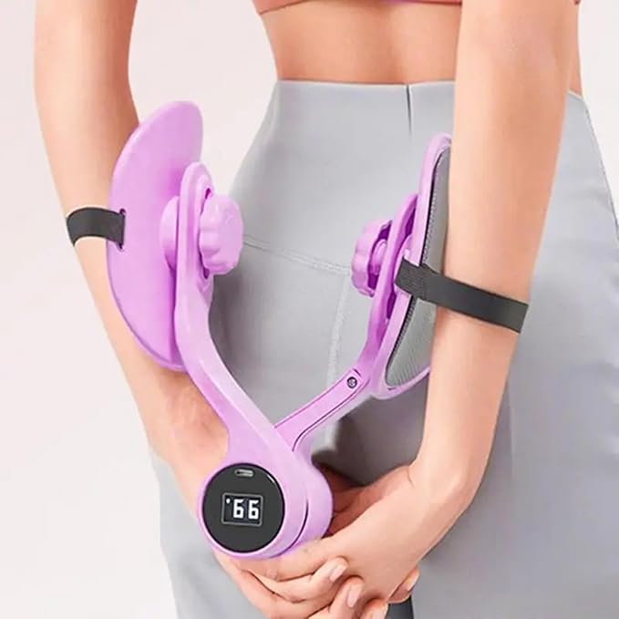 Arm Leg Exercisers Pelvic Floor Muscle Trainer Inner Thigh Toner Workout Equipment for Home Gym Sport Weight Loss Inner Exercise Device Leg Clamp