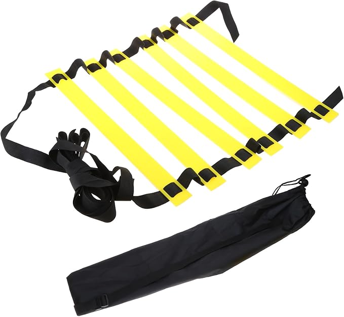 Agility Speed Ladder Soccer Ball Football Flexibility Training and Carry Bag for Adults Sport Equipment Set Exercise