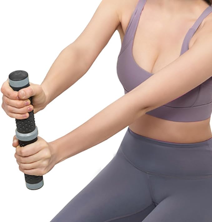 Twist Grip for Resistance Bar: Resistance Bar for Physical Therapy - Twist Grip Strength Trainer Hand Exerciser Bars Arm Wrist & Elbow Strengthener