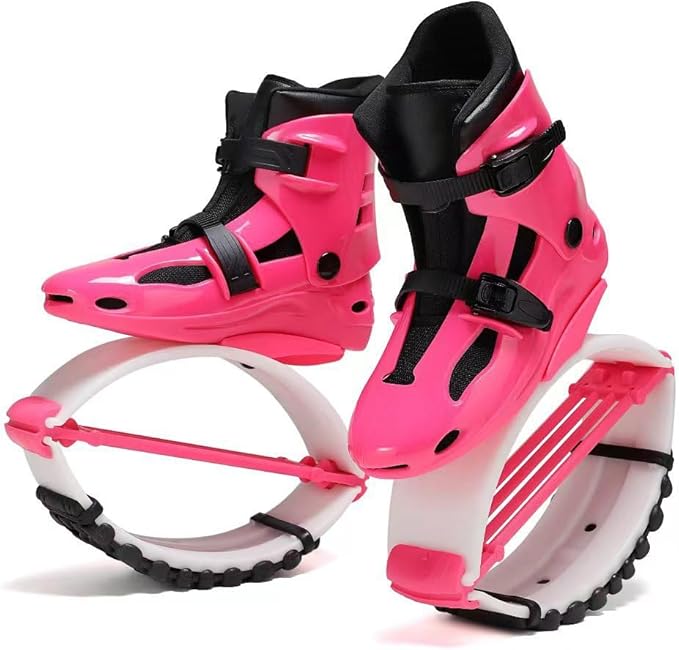 Kangaroo Jump Shoes for Women & Men – Adult Moon Shoes with 4 Springs, Low-Impact Fitness Jumping Boots for Exercise, Weight Loss, Cardio