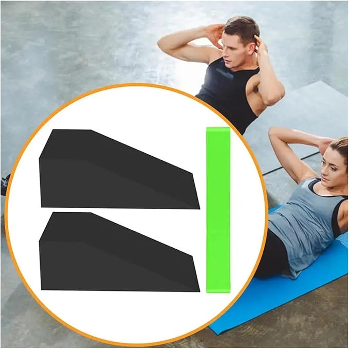 Foam Wedge Blocks Non-Slip Professional Squat Ramp Yoga Prop Lightweight Calf Stretcher Slant Board