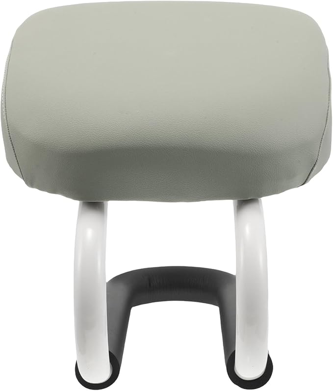 Healifty Ergonomic Meditation Bench with Non-Slip Cover, Portable Prayer Stool for Kneel Sitting, Lightweight Yoga Seat for Mindfulness and Temple Use, Size 2 Light Green