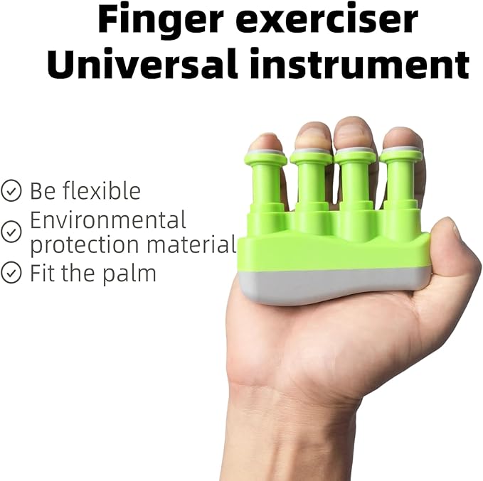Finger Strengthener Nalu (Green+Gray)