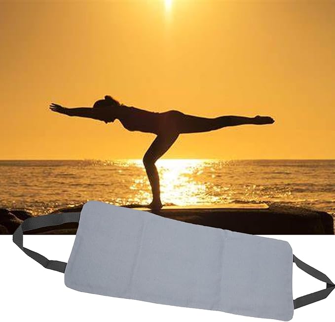 Yoga Sandbag Workout Bag, Sand Bags with Two Handle Design for Weight Training，Yoga Weights and Resistance Training（8.3x20.9In，Not Filled with Sand）