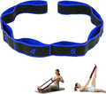 Fitness Resistance Band for Stretching and Yoga - 8/10/12 Section Fitness Resistance Band, Elastic Training Belt for Yoga, Latin, Pilates