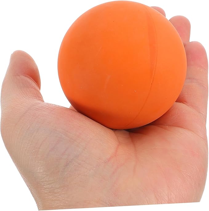 KICHOUSE 4pcs Squash Training Balls High Bounce Rubber Reaction Balls for Racquetball Accessories Boys and Girls Adults Professional Training Equipment