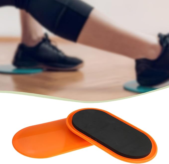 2X Exercise Core Sliders Slide Pads Abdominal Training Full Body Workout Ab Pads Sliding Discs for Pilates Home
