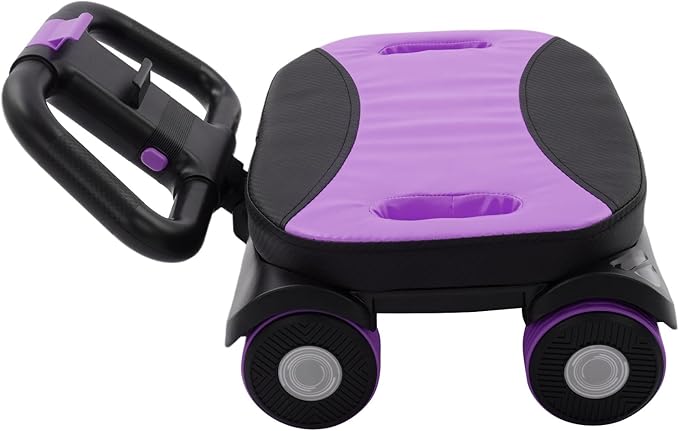 AB Roller Wheel with Elbow Support, 4-Wheel Stable Ab Roller for Core Training, Heavy Duty 330 lbs Capacity Ab Wheel with Phone Holder, Foldable Handles Home Gym Ab Workout Equipment