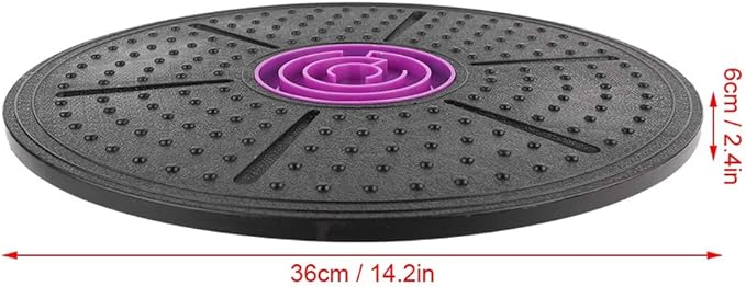 Keenso Balance Board, Labyrinth Wobble Balance Board Fitness Yoga Training Disc Office Home Exercise Stability