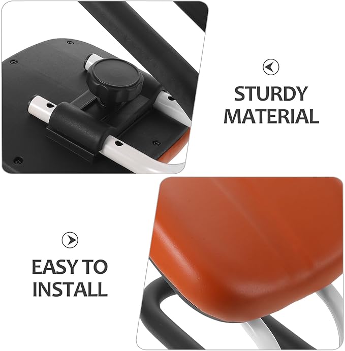 FUOYLOO Meditation Bench: Adjustable Kneeling Stool - Portable Prayer Chair - Ergonomic Soft PU for Studio Praying Zen Garden Travel Floor Seating Mat