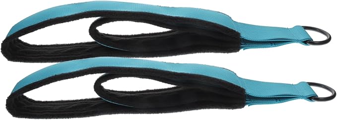 Kisangel 2pcs Indoor Sports Stretch Strap Multi-functional for Flexibility Training High Elasticity and Toughness for and Yoga Practice