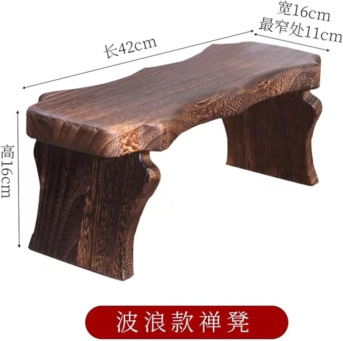 Kneeling Chair,Meditation Bench Kneeling Stool,Portable Meditation Stool for Kneeling Sitting Prayer Extended Practice – Multifunctional Yoga Bench 42 x 16 x 16cm(42cm)