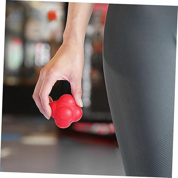 Hexagonal Agility Training Ball Durable Exercise Ball for Fitness Coordination and Reaction Training for