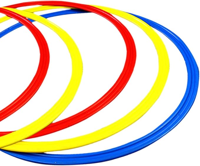 Agility Training Rings Football Training Agility Ring Workout Equipment Home Gym Portable for Kids Sports Rugby