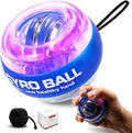 Torque Ball Auto-Start Gyro Ball – Easy Wrist Exercise Ball for Hand Grip, Finger Coordination & Forearm Training (Great for Seniors & Beginners)