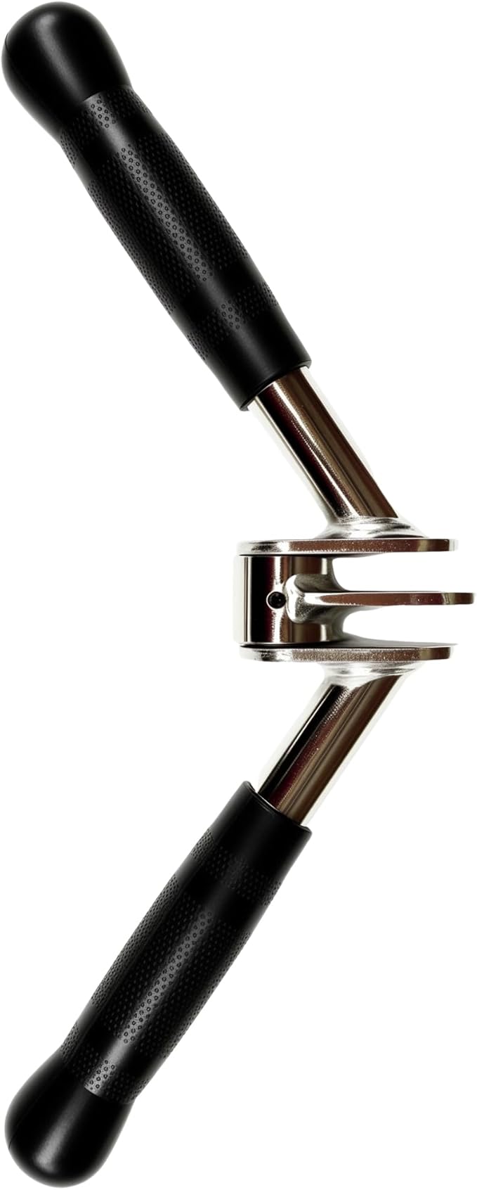 qibylift Barbell Multi-Exerciser Cable Attachment For Cable Machines, Lat Pull Down Bar Cable Machine Attachments, Tricep Press Down Bar, Revolving Straight Curl Pulldown Bar with Rotating & Rubber Handle Grips