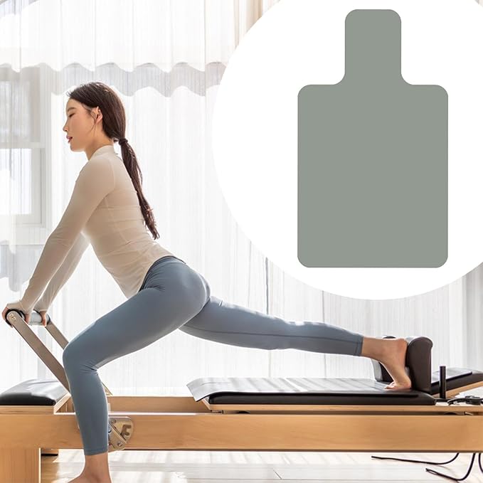 YIJU Pilates Reformer Mat Yoga Pad Professional Gifts Soft PU Rubber Exercise Mat Accessory for Training Yoga Gym Fitness Workouts