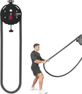 Endless Rope Trainer | Adjustable Resistance Trainer Machine | Suspension Portable Cable Pulley System | Closed-Loop Nylon Rope | Home Gym Pulley System for Interval Resistance Training