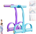 Fashion Puller Exercise, 8 Tube Pedal Resistance Device, 21 Fitness Resistance Bands-4 Tube Pedal Ankle Puller,Detachable and Adjustable Pedal Resistance Device, Unisex