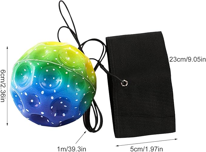 LAFANDE Wrist Return Ball - Sports Rebound Exercise Toy for Single Player, Indoor or Outdoor