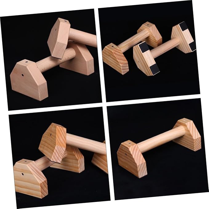 BESPORTBLE Push-up Brackets for Home Fitness Durable Grip Bars for Strength Training Anti-skid and Sweat-resistant Push-up Stands for Arm Muscle Development and Balance Training