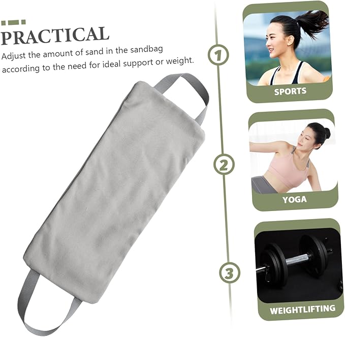Yardwe Slim Arm Sandbag for Yoga Gym Strength Training Weight Lifting Workout Sandbags