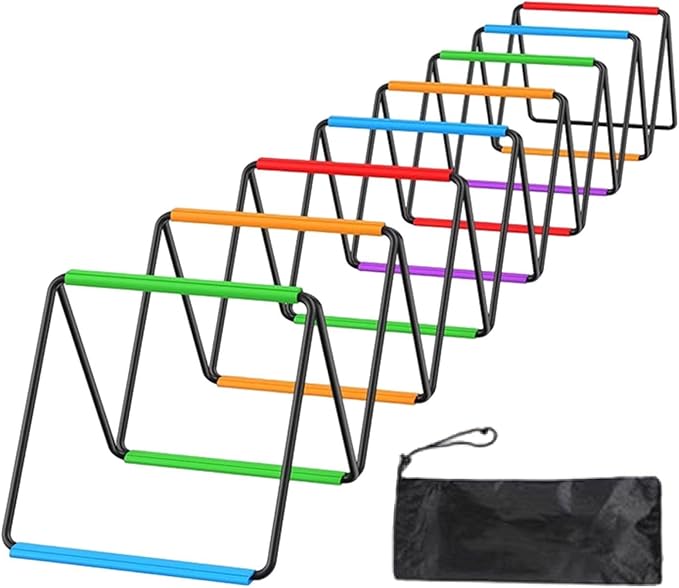 Agility Ladder Football Footwork Ladder for Men Women and Kids Folding Jumping Hurdles for Foot Exercise Fitness