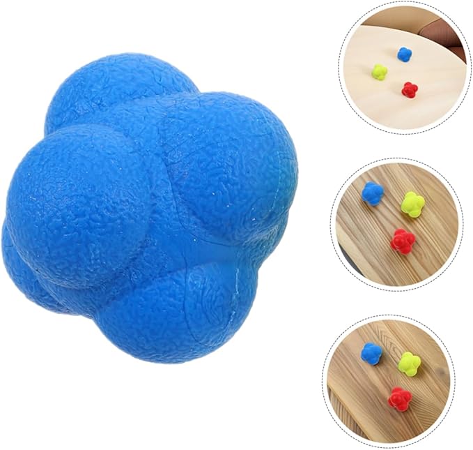 Agility Training Ball Set 6pcs Reaction Sports Coordination Reflex Training for Hockey Wrestling Fitness Boys and Girls Adults