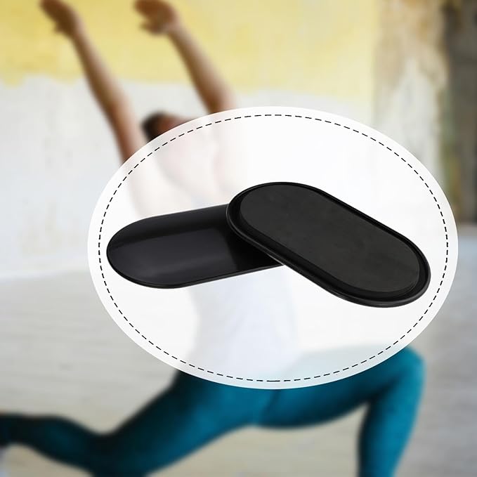 2X Exercise Core Sliders Slide Pads Abdominal Training Full Body Workout Ab Pads Sliding Discs for Pilates Home