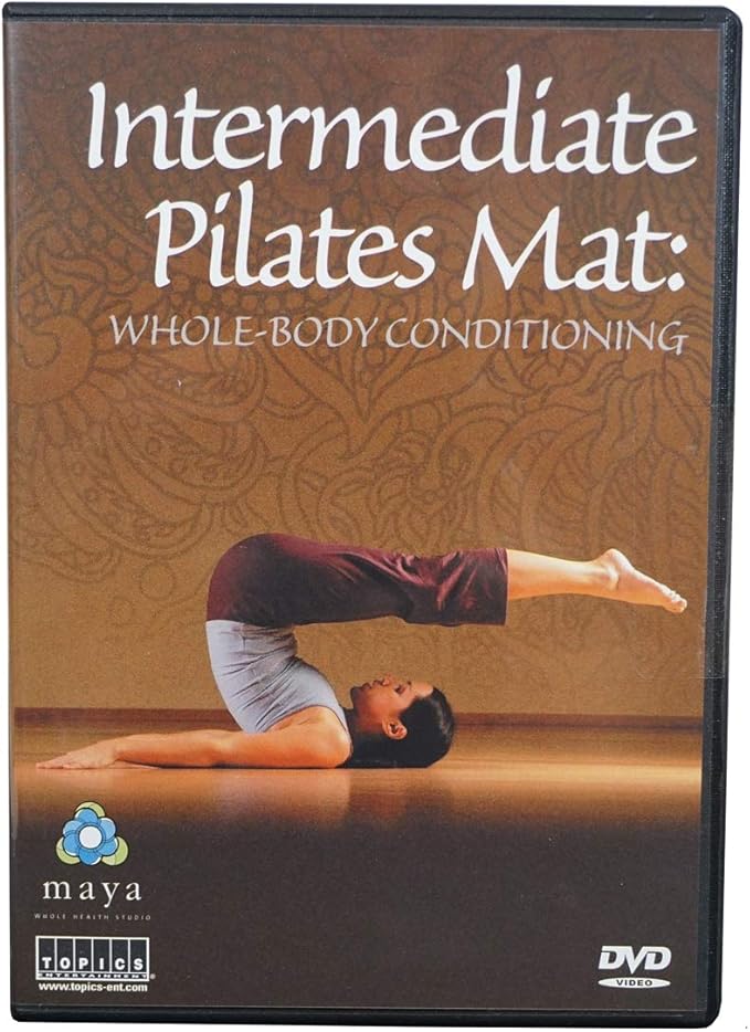 Topics Entertainment Intermediate Pilates Mat: Whole Body Conditioning Yoga DVD - Tailor The Workout to The Needs of Your Body