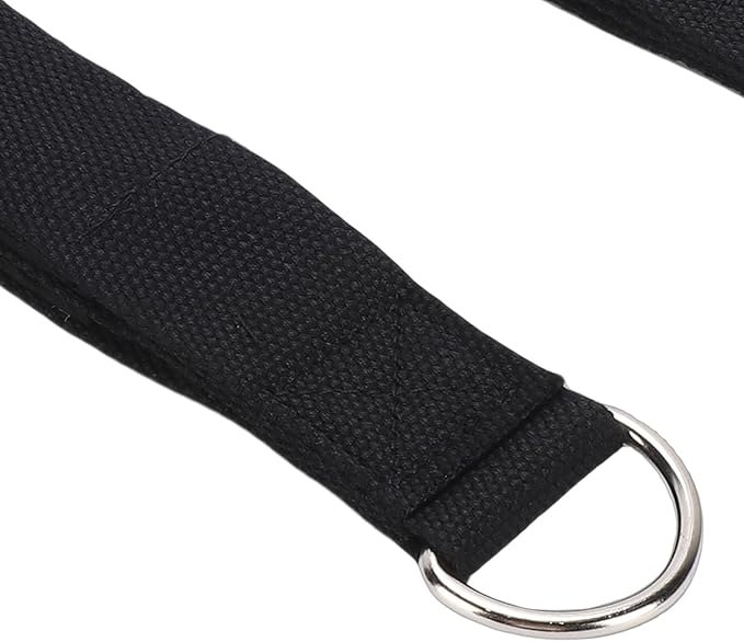 SUNGOOYUE Pilates Straps with D Ring Buckles, Cotton and Neoprene Dual Loop Adjustable Exercise Straps for Pilates Bed Home Gym Strength Training