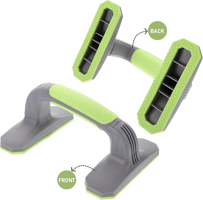 TOYANDONA Push up Bars Portable Gym Equipment Non-slip Plastic Pushup Handles Strength Training Pushup Stands for Home Workout Fitness Men Women