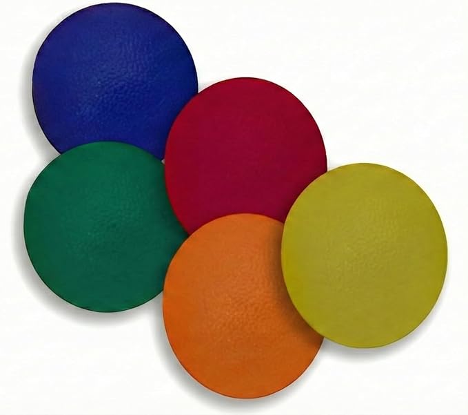 Rehabilitation Advantage Hand Exerciser Balls, Set of 5